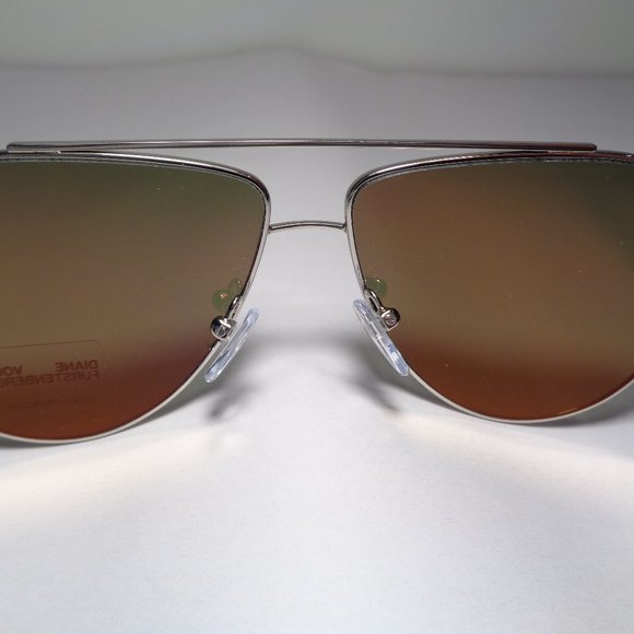 Diane von Furstenberg ARIA Silver New Sunglasses main image 8
